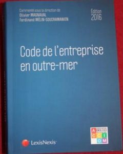 Code de l'entreprise Outre-mer