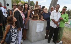Enfants de la Creuse: lors de l'inauguration d'une stèle (Photo: JIR)