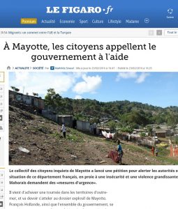 Figaro Mayotte inquiet