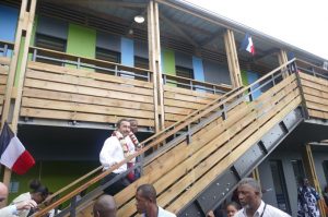 Guy Fitzer et Ali Moussa Ben inaugurent l'école primaire de Mtsamoudou