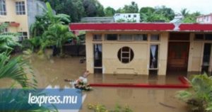 Inondation à l'ïle Maurice (Image: L'express de Maurice)