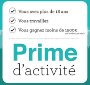 Prime d'activité