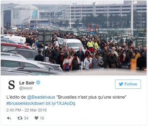 Bruxelles L'aéroport évacué après les explosions