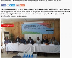 Gazette 23 3 16 aires protégées