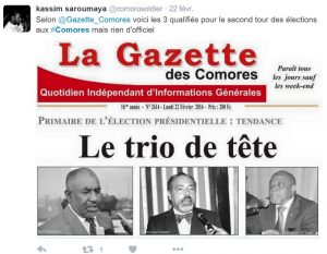 Gazette des Comores