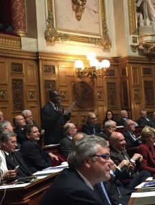 Abdourahamane Soilihi lors de sa question au gouvernement
