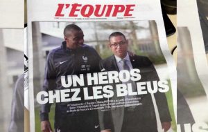 Maurice L'équipe Un héros chez les bleus