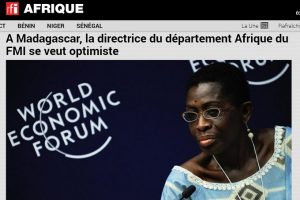 Pour RFI, le FMI attend une croissance de 4% à Madagascar cette année