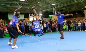 Le double dutch en métropole (Photo: Jacques Antoine Delevaux/UNSS)