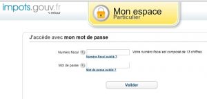 Les informations nécessaires pour accéder à son espace personnel