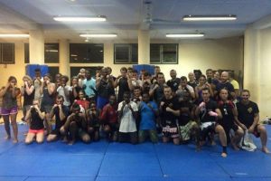 Les membres du Maoré Boxing
