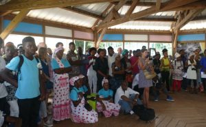 Les lycéens et enseignants de Tani Malandi