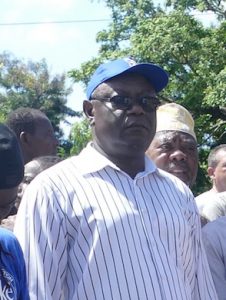 Majani Mohamed, lors de la marche blanche samedi