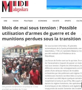 Midi Madagasikara 26 4 16
