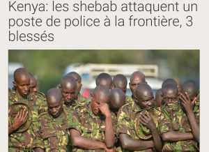 TV5 suit la situation à la frontière entre la Somalie et le Kenya