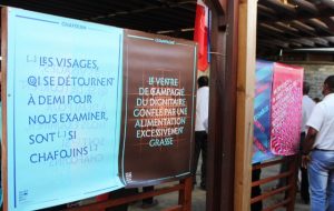 Des oeuvres écrites à partir des 10 mots de l'année de la francophonie comme chafouin
