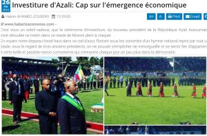 Habari Za COmores 26 5 16