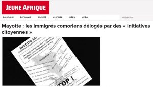 Jeune Afrique ce 18 mai 2016