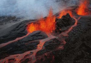 L'éruption du Piton de la fournaise de ce 26 mai 2016