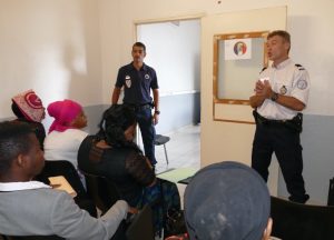 Présentation des concours par la police nationale