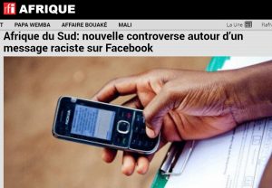 RFI Afrique du sud 10 5 16