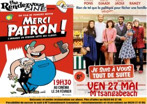The rdv ciné du 27 mai