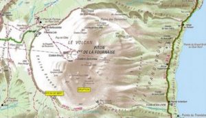 Une éruption au sud de l'enclos