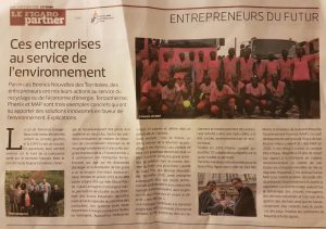 La Figaro se fait écho de sa réussite