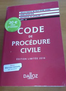 Code procédure civile