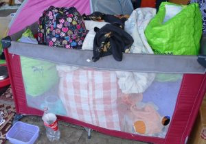 Les occupants de la place de la République avaient rassemblé leurs affaires hier