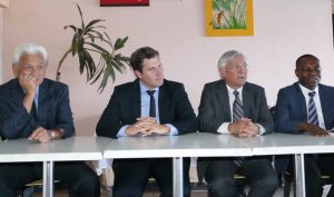 La délégation sénatoriale de passage à Mayotte