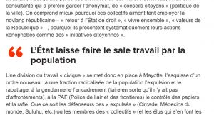 Une répartition du travail "civique"