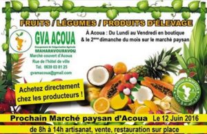 Marché paysan Acoua
