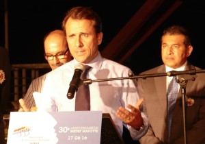 Thibault Lanxade, inquiet de la situation, assure du soutien du Medef