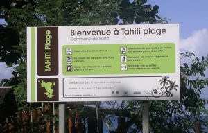 Bienvenue à Tahiti PLage