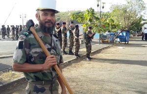 Une des figures du DLEM, le détachement de la légion étrangère à Mayotte, que vous apercevrez demain