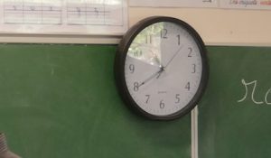 Ecole pendule classe