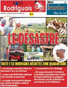 Rodrigue le désastre