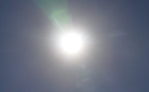 Prise à la même occultation, mais sans filtre... Pas de trace visible de la Lune