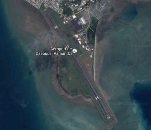 Montée des eaux + cyclone = submertion de l'aéroport (Image: AD"E Conseil)