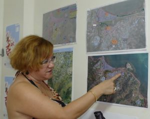 Stéphanie Simonet explique le contenu du projet