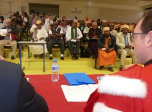 Remise des diplômes et lancement du nouveau DU
