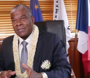 Le président Soibahadine nous a reçu dans son bureau
