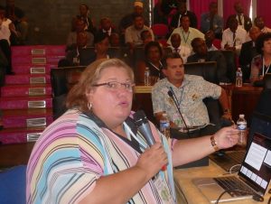 Sophie Charles a longuement expliqué les impacts de la loi NOTRe