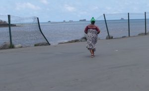Les barrières trop souvent vandalisées à Mayotte (ici à l'amphidrome en Grande Terre)