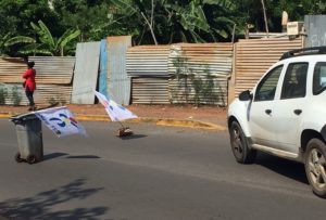 Blocage de la rue ce jeudi matin
