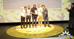 L'agence BAO reçoit son prix aux Créatives 2016