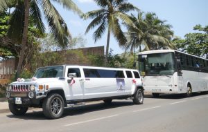Limousine et bus de supporters pour Diamond ce jeudi