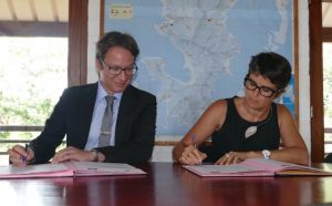 Signature d'une convention entre le vice-rectorat et Météo France