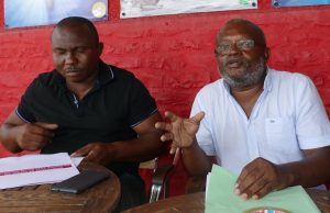 Ismaël Kordjee et Ibrahim Dahalani